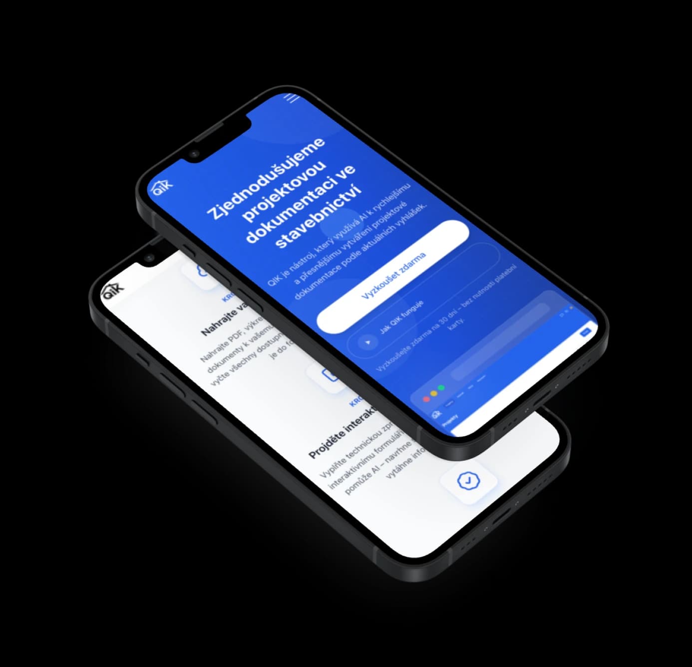 Aplikace QIK na mobilu